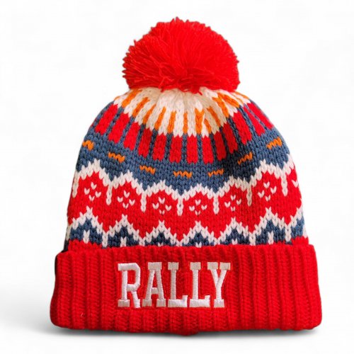 BÉLELT RALLY sapka, klasszik piros